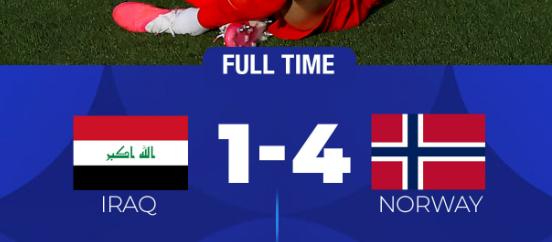 Erling Haaland Scores Twice as Norway Defeat Iraq 4-1 in World Cup Opener