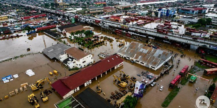 GNFS Rescues Over 470 People Amid Heavy Rains, Fires and Flooding in Accra and Tema