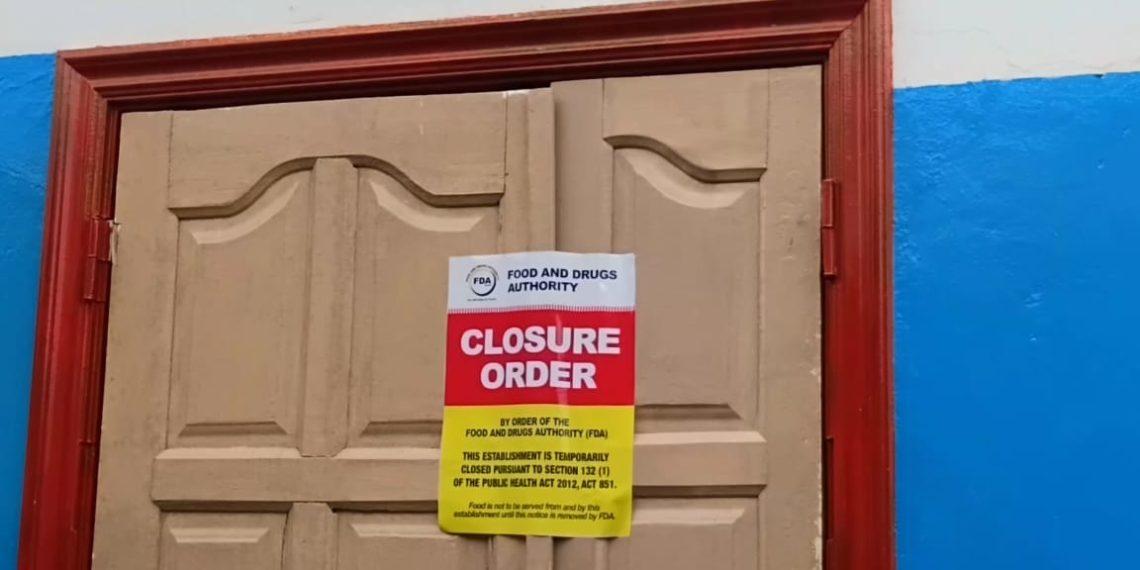 FDA Shuts Down Unlicensed Sachet Water Factory at Ashongman