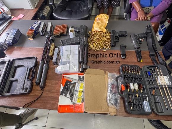GRA Warns Importers After Assault Rifle and Pistols Found Hidden in Tema Port Shipment