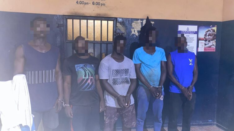 Six Suspects Arrested Over Two Major Warehouse Robberies in Tema