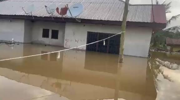 Two Dead as Torrential Rain Submerges Samreboi