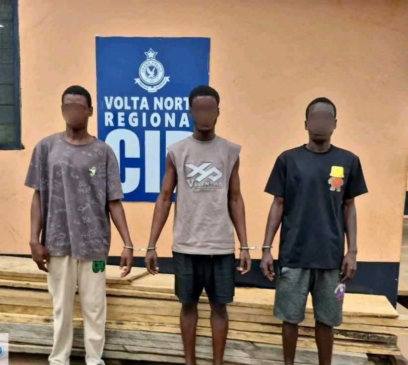 Three Former Hohoe E.P. SHS Students Arrested for Destroying School Property