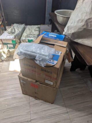 Two Men Arrested with Suspected Stolen Automobile Spare Parts at Ashaiman Roundabout