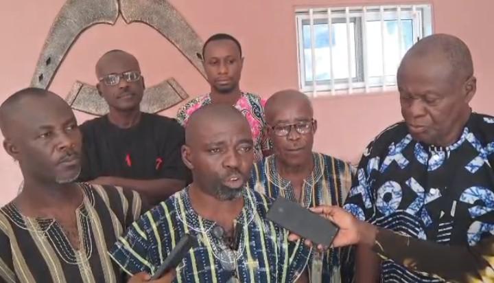 Nkawkaw Market Taskforce Cracks Down on Unauthorized Trading at Redevelopment Site