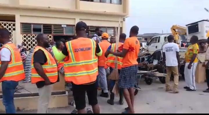 25 Shop Owners in Cape Coast Summoned to Court Over Sanitation Day Violation